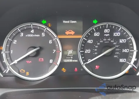 2016 Acura Tlx V6 Tech z USA, uszkodzony, nr VIN 19UUB2F57GA010184